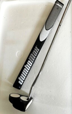 2-BALL UPRIGHT ARMLOCK PUTTER, RH, 37 to 39 INCH LENGTH, JUMBO FLAT GRIP