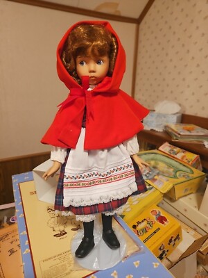 Vtg Edwin M Knowles Little Red Riding Hood Doll Only Limited Edition 14'' Tall