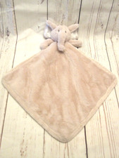 So Dreamy Pale Pink Elephant Soft Silky Plush Security Blanket Lovey NWOT