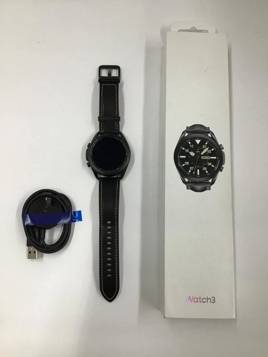 Samsung Galaxy Watch 3 45MM Mystic Black Bluetooth SM R840NZKAXAR