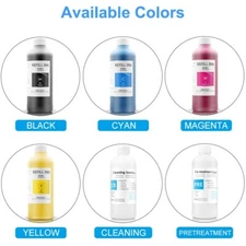 DTG Textile Ink For Panasonic Printhead For Mimaki TX300P-1800B 1800 DGI Printer