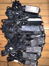 Lot of 34 OEM Lenovo 45W Yellow Square Tip Ad...