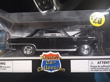 New Ray 1964 Chevrolet Nova SS Black "Muscle Car 1/25 Diecast Model Car Black