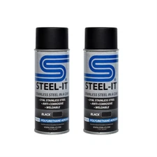 STEEL-IT Black Polyurethane 2 Pack