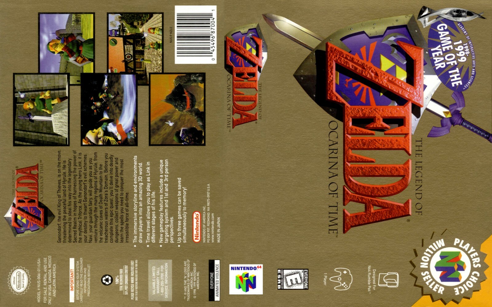 Ocarina Of Time Box Art ubicaciondepersonas.cdmx.gob.mx