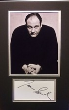 James Gandolfini signed 