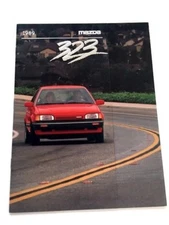 1989 Mazda 323 16-page Original Sales Brochure Catalog - 323 GTX Turbo