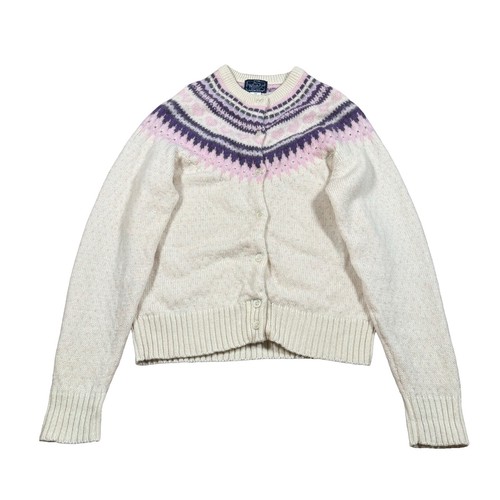 Vintage Woolrich SKI Sweater Chunky Nordic 90s Snowflake Men's