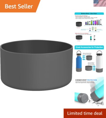 Silicone Hydro Flask Boot for 12-24oz & Stanley 40oz Tumblers   Anti-Slip Sleeve