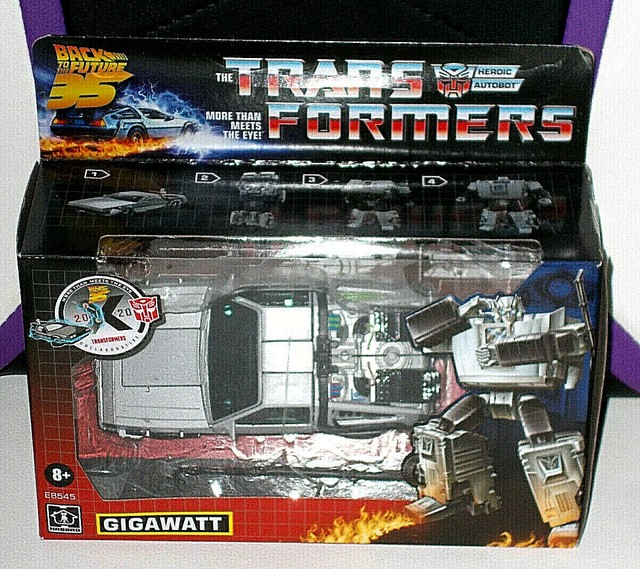 Transformers Gigawatt Back to The Future Delorean BTTF 35th G1 for sale online | eBay