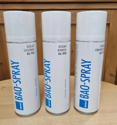 Bao-Decklack-Spray auf NC-Basiszur Nachbesserung oder Neueinfärbung -300ml-Dose