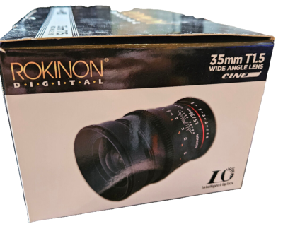 Rokinon 35mm Lens Sony E Mount (NEX)