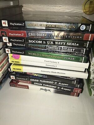 Call of Duty (Playstation 2 PS2 Video Game Lot) Tested. 2 Games