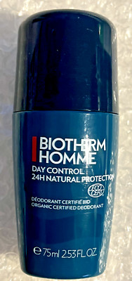 Biotherm Homme Day Control Natural Protection 24H Organic Deodorant 2.53oz /75ML