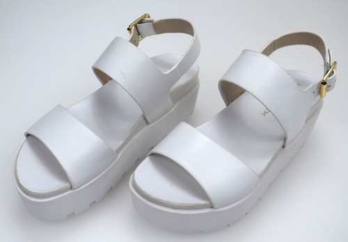 WINDSORSMITH MUJER ZAPATOS SANDALIAS CON PLATAFORMA CUERO PIEL ART. FEND  DEFECTO | eBay