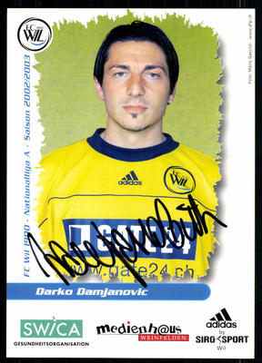 Darko Damjanovic FC Wil 2002-03 TOP AK Original Signiert  +A 76942