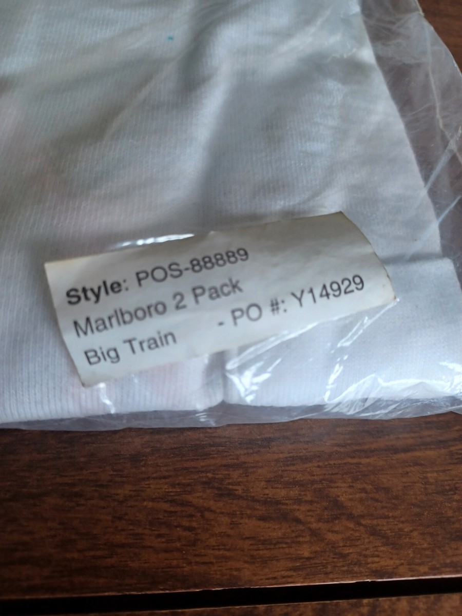 Marlboro Unlimited Vintage Big Train Pocket T Shirt Size XL