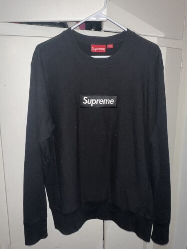 1998 Supreme Box Logo Black Black Tee Size XL BNWOT RARE