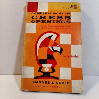Complete Book of Chess Openings Fred Reinfeld 1952 Chess Strategy Barnes & Noble