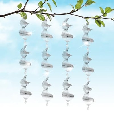 Reflective Bird Deterrents for Outside   Bird Repellent Devices Outdoor Spiral