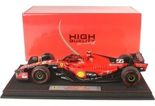 Mini car 1/18 Ferrari SF-23 Bahrain GP 2023 C. Sainz No case [BBR231855DIE]