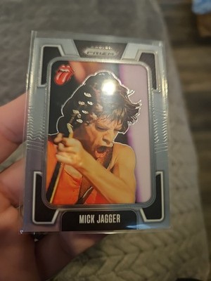 2025 Panini The Rolling Stones Mick Jagger Silver Prizm #39 Silver Base
