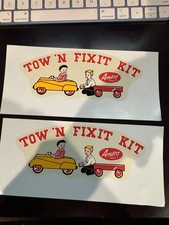 Pedal Car Amsco Tool Box Replacement Decal Set