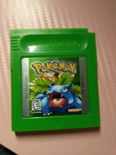 pokémon Green Version Game Boy Cartridge English translation tested