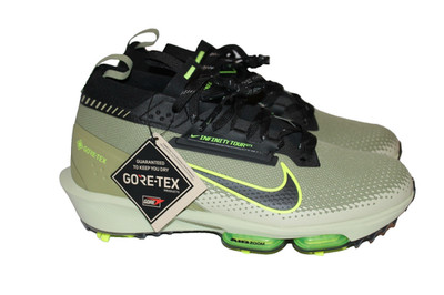 Nike Infinity Tour Next% 2 GTX Dusty Olive Black Volt Gortex Men's Sz 9.5