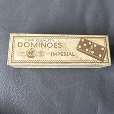Vintage Set Of “Imperial Brand Dominoes” From St.George Series Age: 1960s-1970s