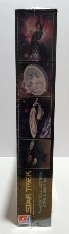Star Trek Snapfast USS Enterprise 1701-B, C and E Set Model AMT/ERTL - Brand New - Image 4 of 4