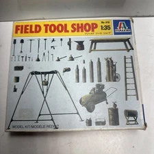 ITALERI MILITARY MINIATURES FIELD TOOL SHOP SCALE 1:35  OPEN BOX 