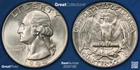1944 (P) Washington Quarter - ANACS AU58 - 90% Silver 25C - FREE SHIPPING
