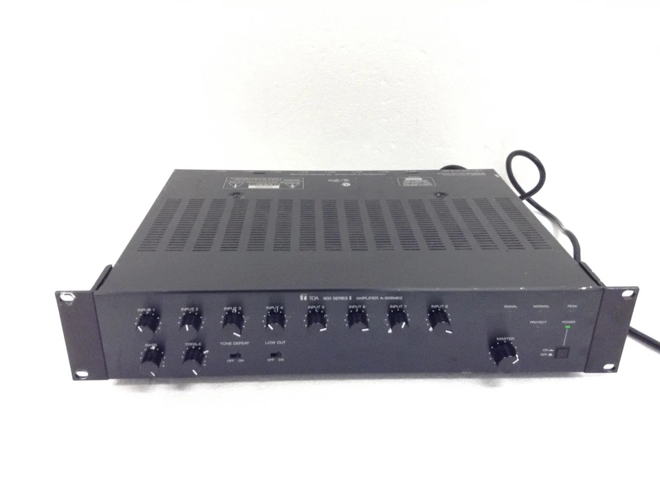 TOA 900 Series II A-906MK2 8-Channel Modular Mixer Power Amplifier 60w, WORKING - Image 2 of 4