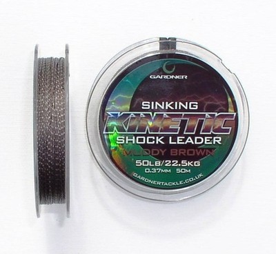 Gardner Schlagschnur geflochten, Shock Braid, Leader, 50lbs - extrem Abrieb-fest