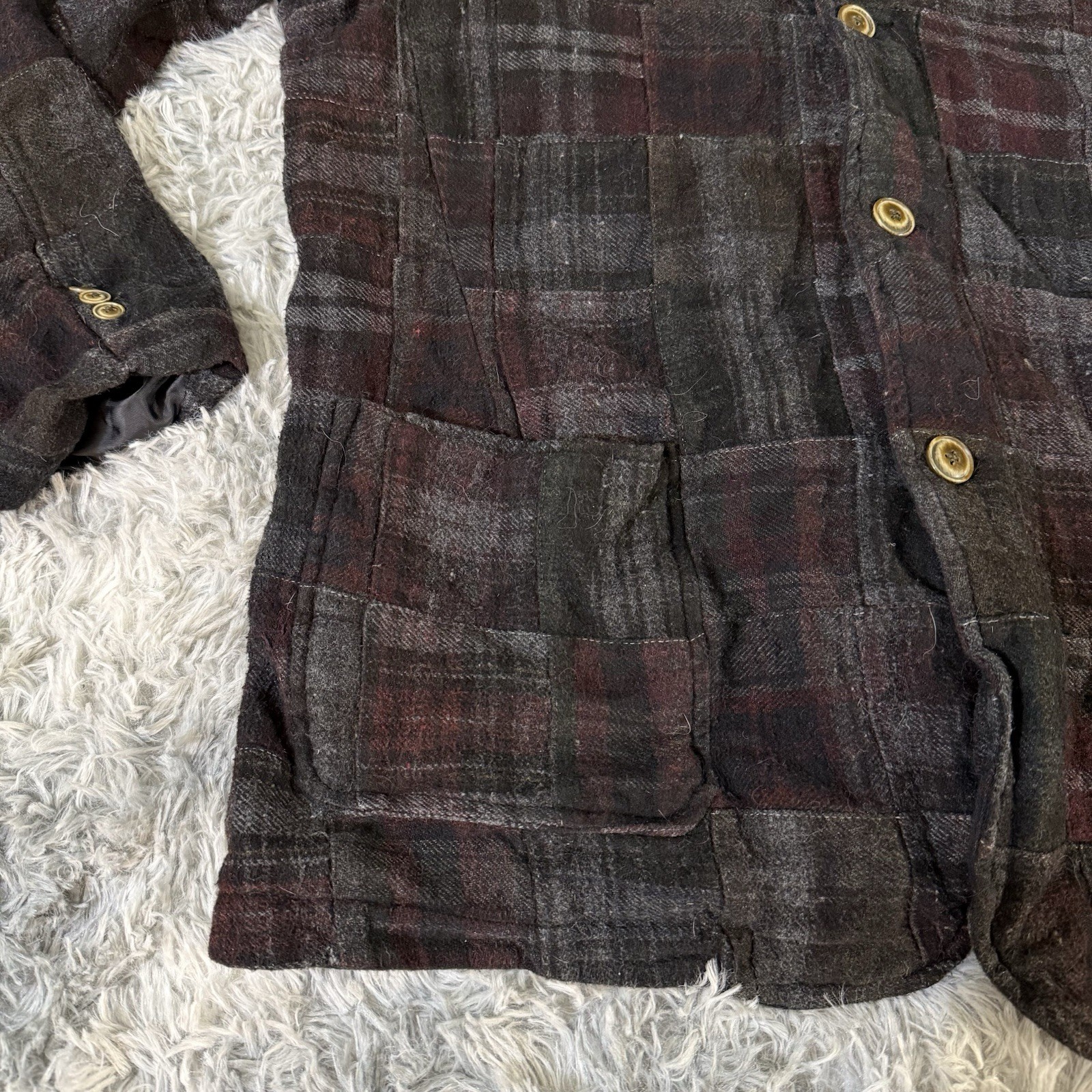 Corridor NYC Men’s  Patchwork Blazer Large - image 3