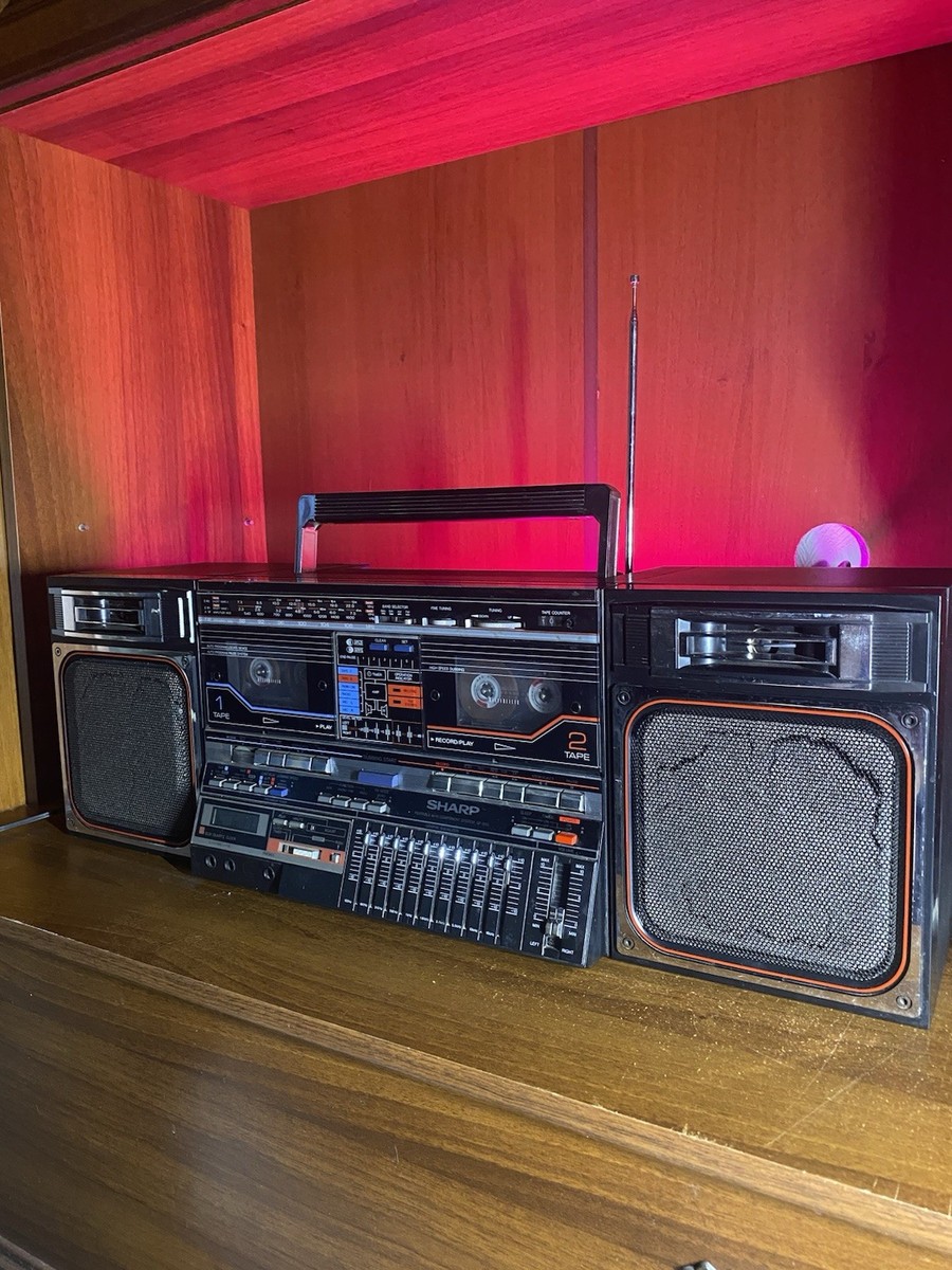 Sharp GF800Z(BK) Legendary Vintage Boombox, made in Japan | eBay