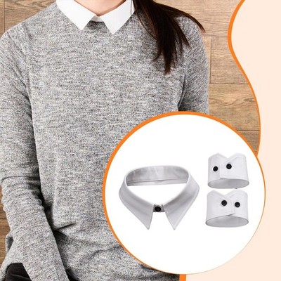 Falsche Bündchen mit Revers Outfit Falsche Ärmel für Pullover Outdoor Sportbekleidung