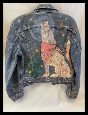 PersonalizedVintage Lee Rider Denim Trucker Jacket - Made in USA - Med