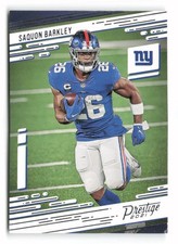 2021 Panini Prestige Saquon Barkley #60 New York Giants