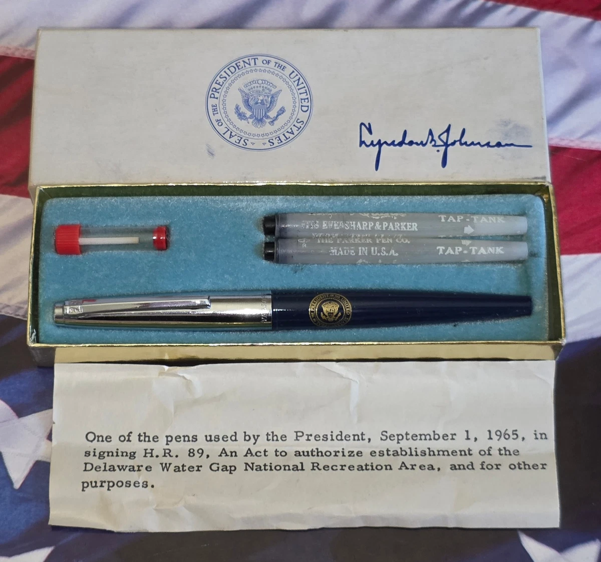 Lyndon B. Johnson US President & First Lady Collectibles for sale