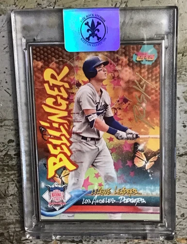 2021 TOPPS PROJECT 70 #761 CODY BELLINGER BY RISK P70 AP SILVER FRAME (MINT)