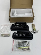 VEVOR Mechanical Keyless Entry Door Lock 14 Digit Keypad Surface-mounted Latch