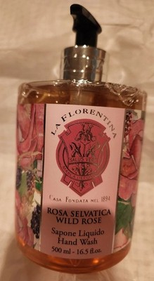 La Florentina Wild Rose Hand Wash Paraben-Free Made In Italy *new*
