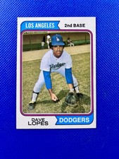 1974 Topps #112 Dave Lopes Los Angeles Dodgers High-end NM-MT        B74#112A1