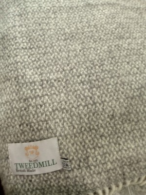 TWEEDMILL ブランケット100% New Wool Blanket TWEEDMILL TEXTILES 100% New Wool Sofa Bed Throw Blanket - RAINBOW