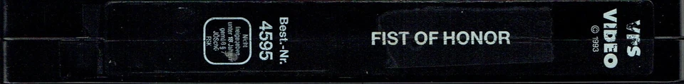 (FSK 18) VHS Videokassette - Fist of Honor - Sam J. Jones, Joey House,Abe Vigoda - Bild 3 von 3