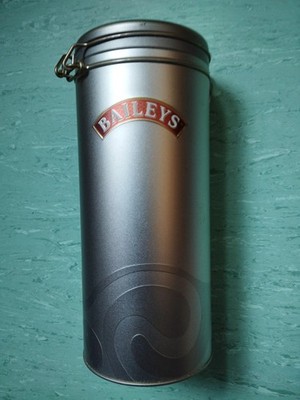 Baileys Dose Blechdose Metalldose Aufbewahrung Vorratsdose Geschenkdose 25 cm 