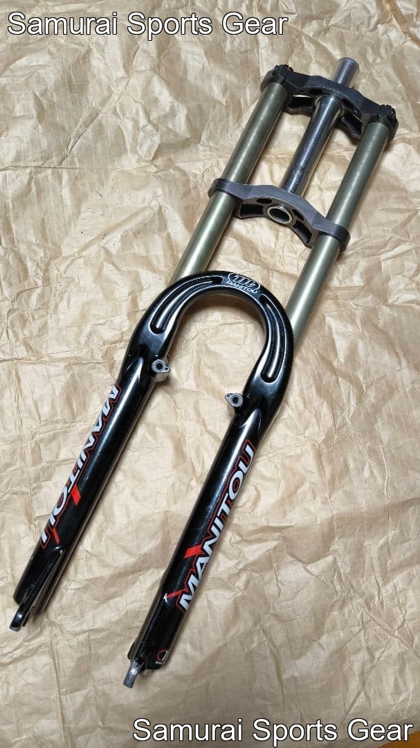 Rare/Masterpiece] Manitou X-Vert Double Crown 26 [Good Condition