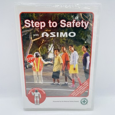 Step Into Safety With Asimo (DVD) Honda, National Safety Council, New SEALED